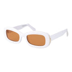 White Plastic Sunglasses