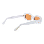 White Plastic Sunglasses