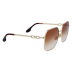 Gold Metal Sunglasses