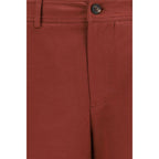 Multicolor Cotton Bermuda Shorts