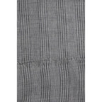 Gray Linen Scarf