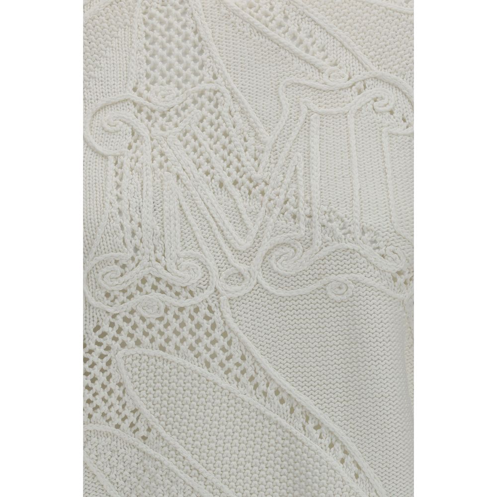 White Cotton Sweatshirt