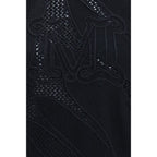 Black Cotton Sweatshirt