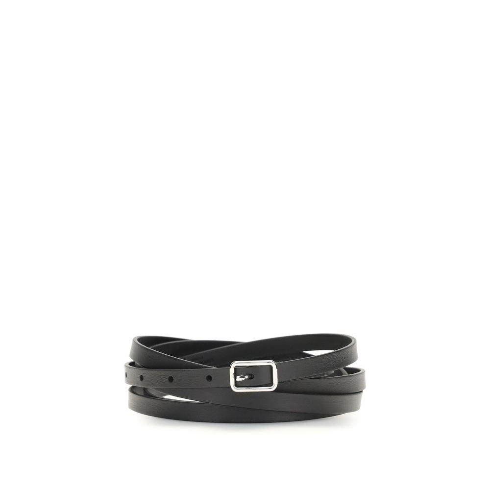 Black Calf Leather Bos Taurus Belt