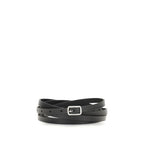 Black Calf Leather Bos Taurus Belt