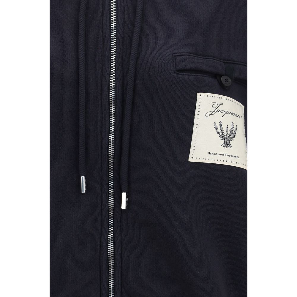 Blue Cotton Sweatshirt