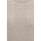 Beige Linen T-Shirt