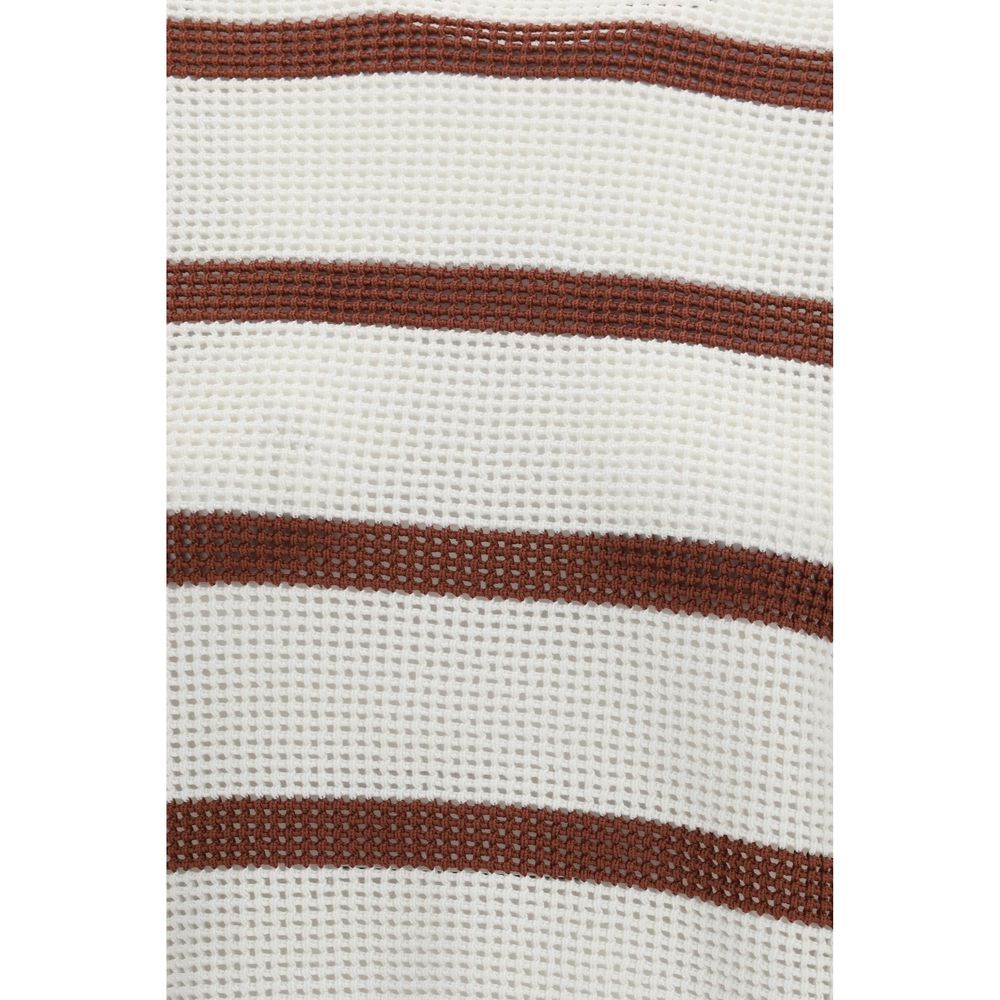 Brown Cotton Sweatshirt