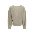Beige Linen Sweatshirt