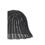 Black Raffia Hat