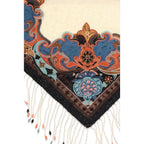 Multicolor Silk Scarf