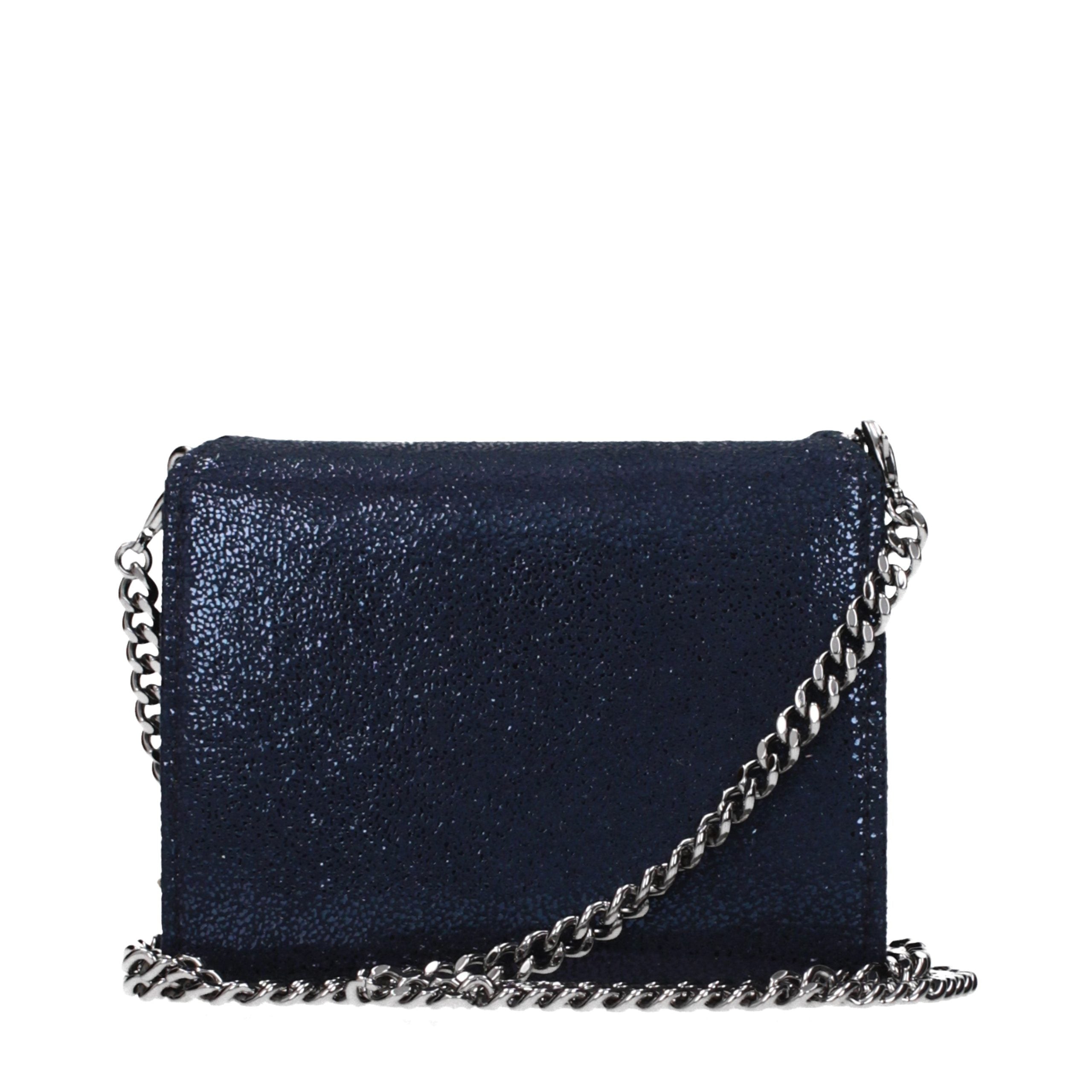 Blue Leather Wallet
