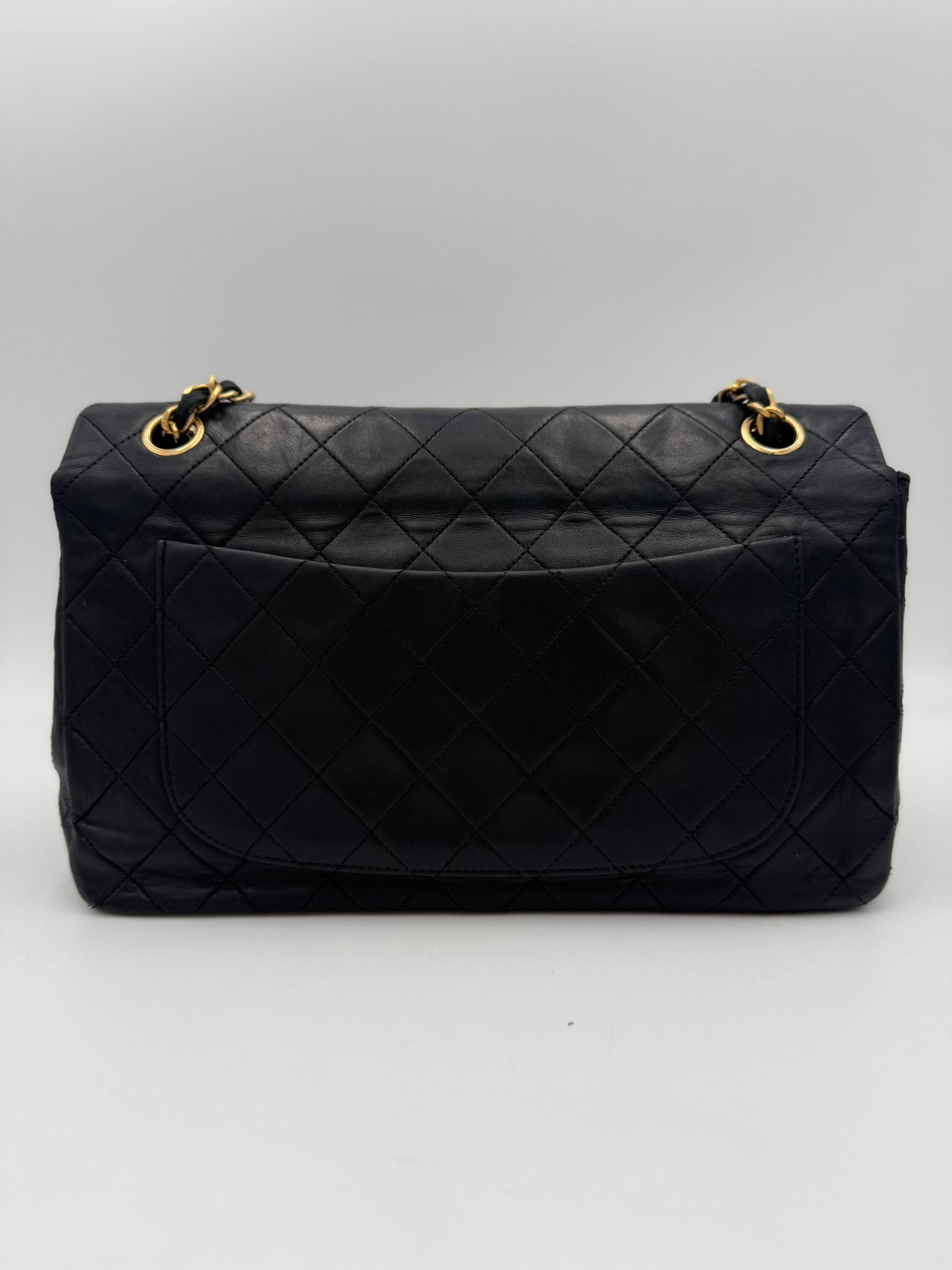 CHANEL Timeless Classic with Removable Pouch Handbag