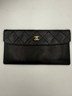 CHANEL Timeless Classic with Removable Pouch Handbag