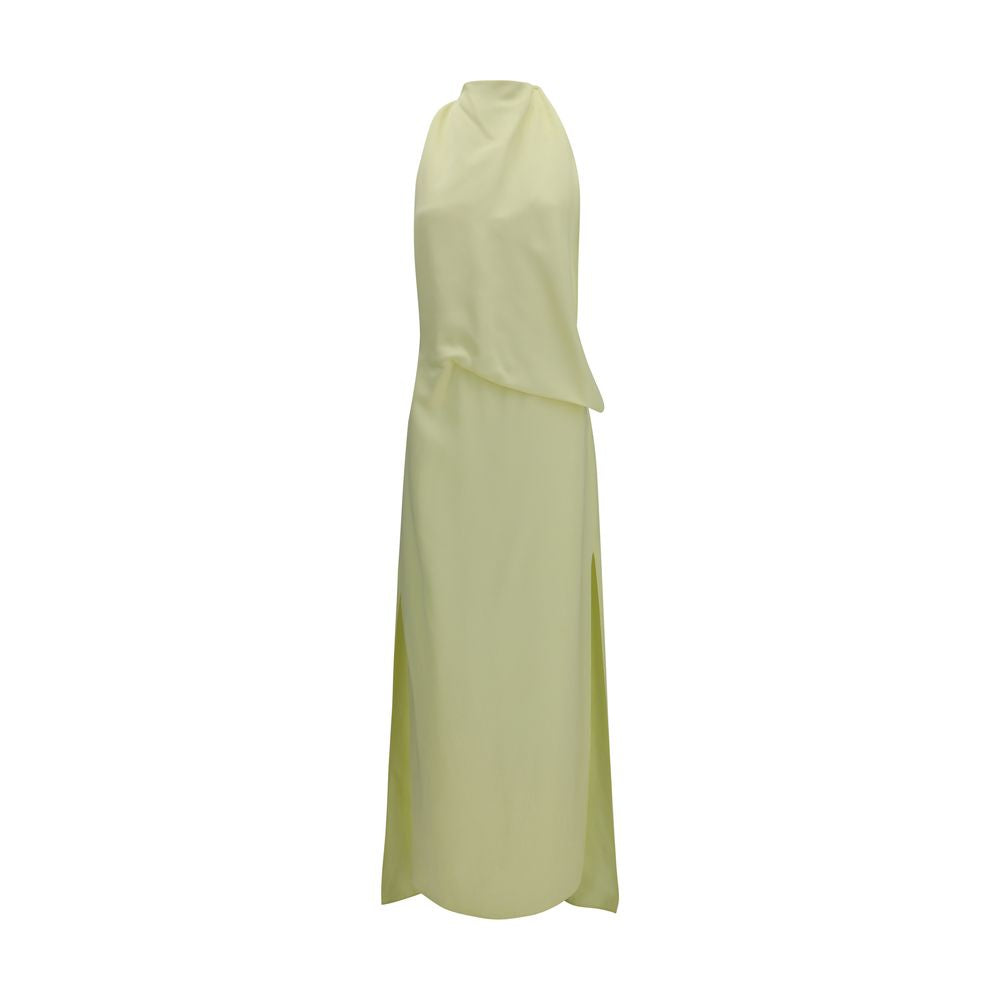 Bicolor Viscose Casual Dress