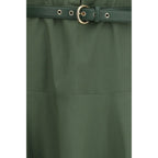 Bicolor Cotton Casual Dress