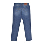 Blue Cotton Jeans Denim