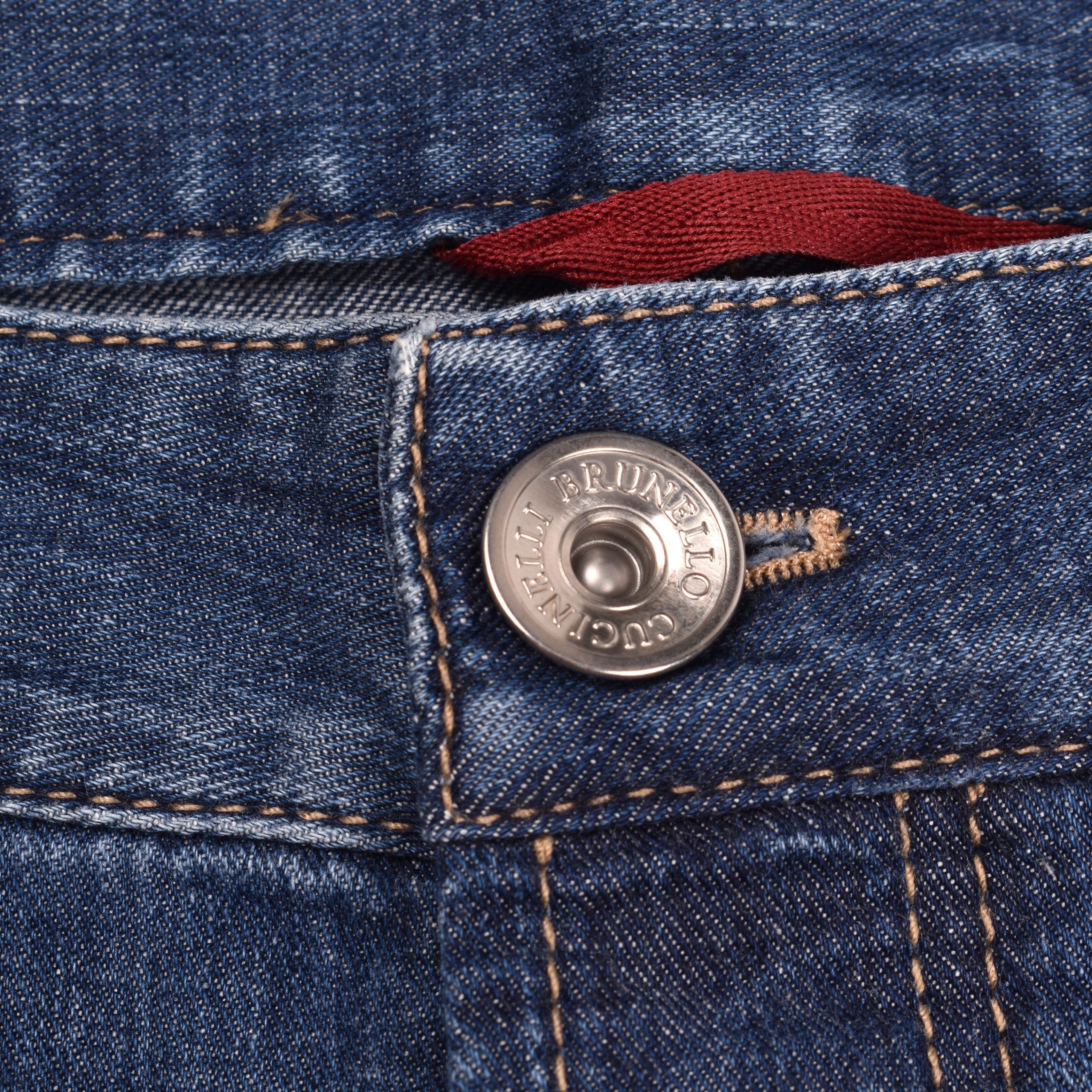 Blue Cotton Jeans Denim