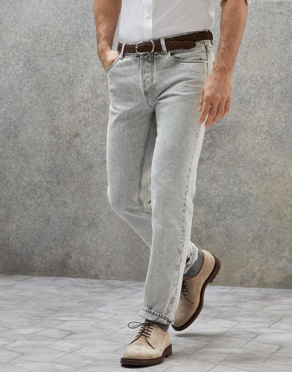 Black Cotton Jeans Denim