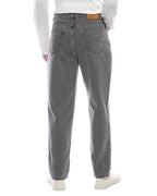 Light Blue Cotton Relaxed Fit Jeans