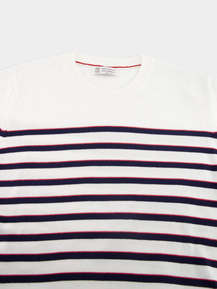 Beige Cotton Sweatshirt