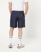 Blue Polyester Shorts