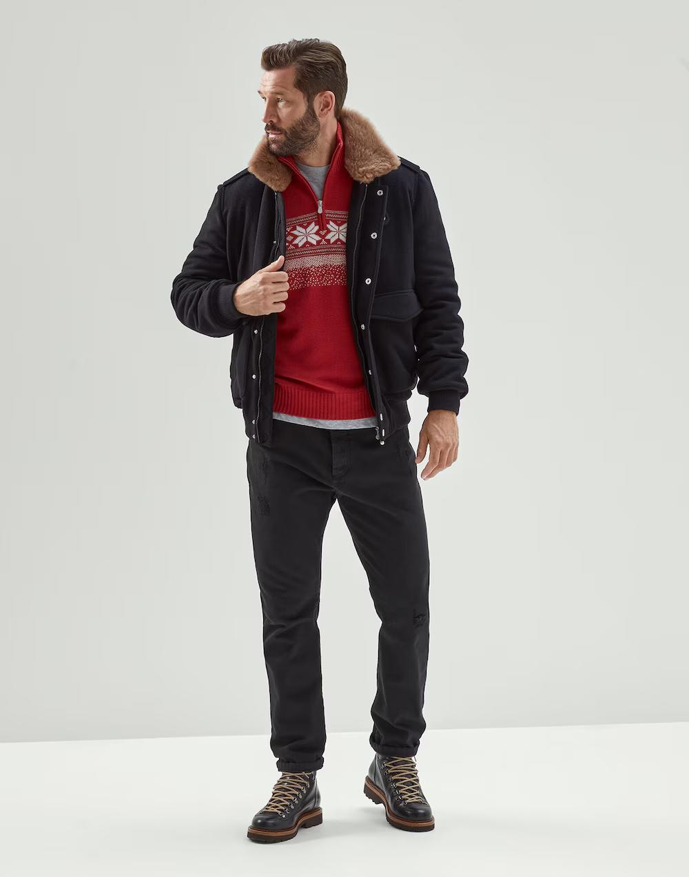 Red Cashmere Sweater