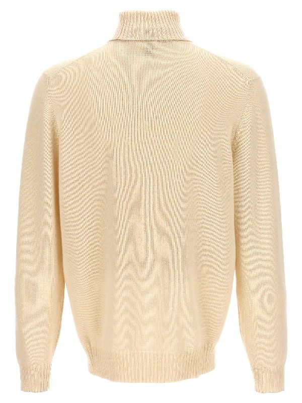 Beige Cashmere Sweater