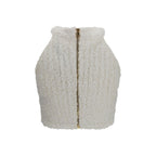 White Viscose T-Shirt