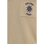 Beige Cotton Polo Shirt