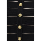 Black Viscose Cardigan