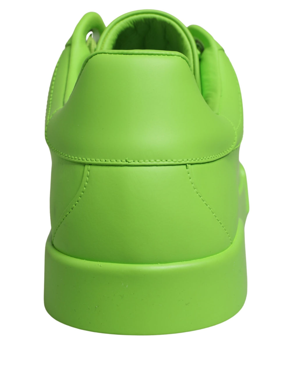 Green Leather Portofino Low Top Sneakers Shoes