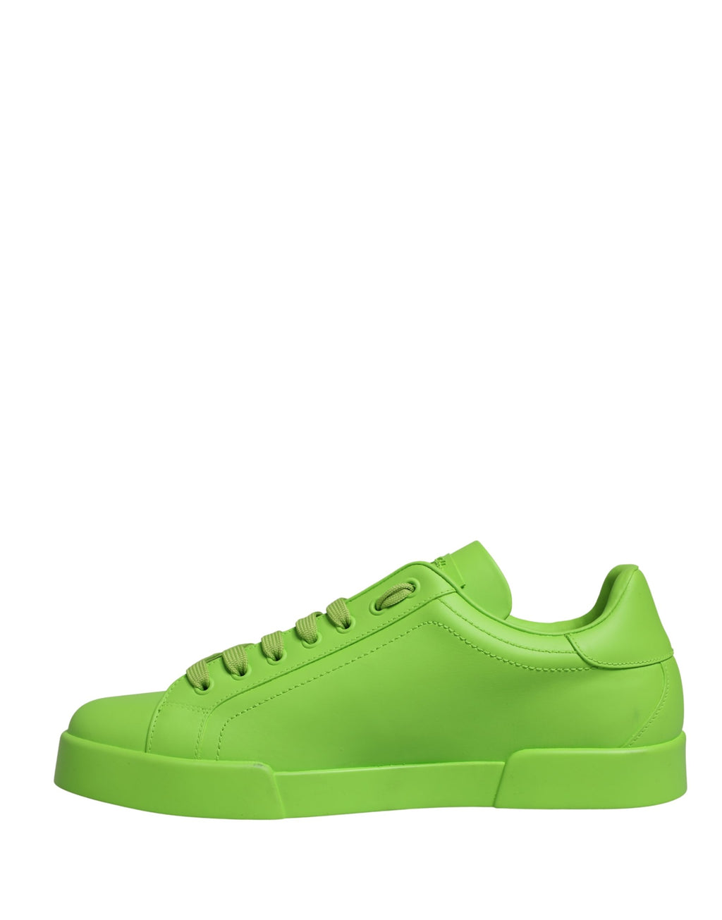 Green Leather Portofino Low Top Sneakers Shoes