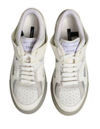 White Low Top Custom 2.Zero Sneakers Shoes