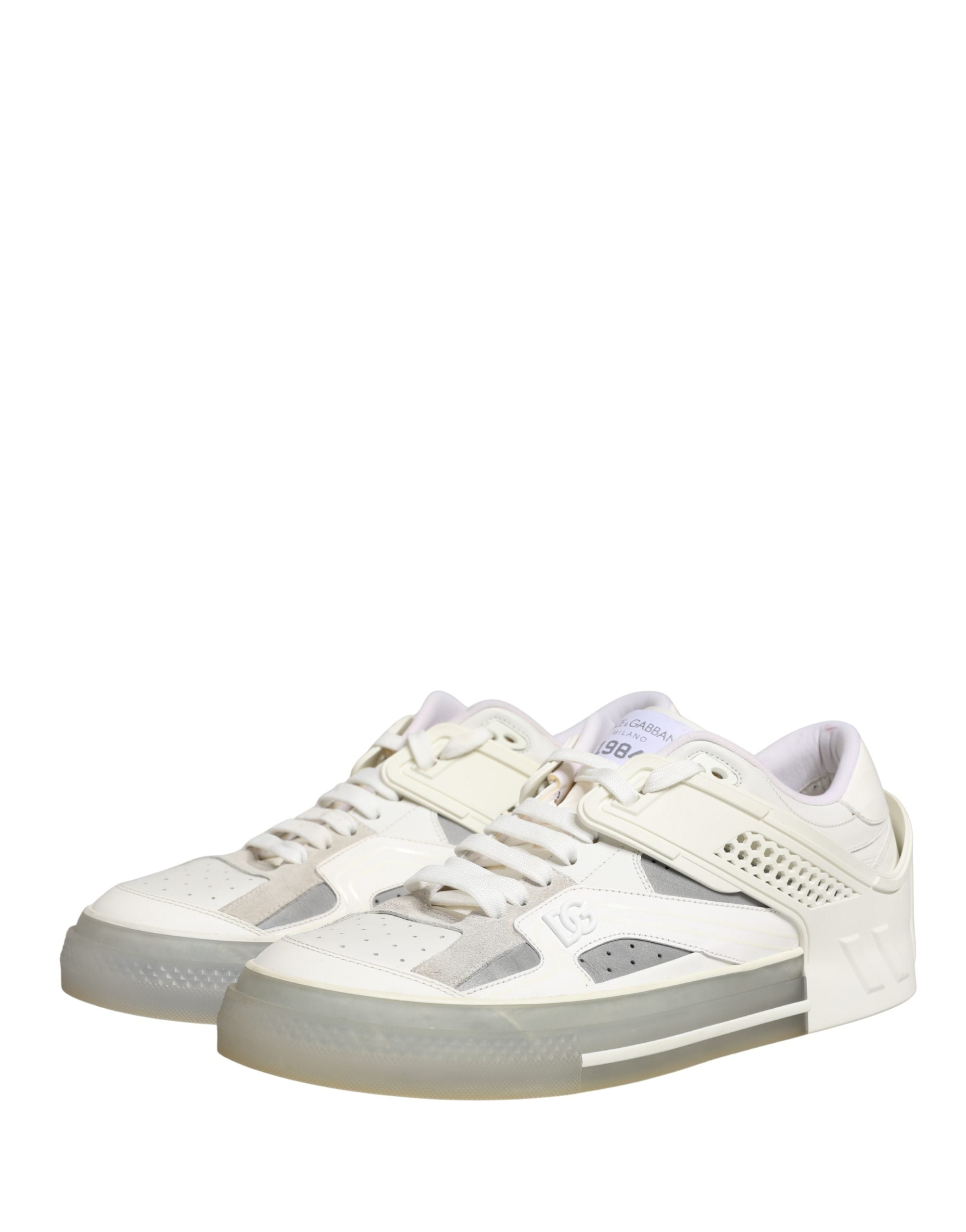 White Low Top Custom 2.Zero Sneakers Shoes