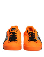 Orange Logo Tape Low Top Portofino Men Sneakers Shoes