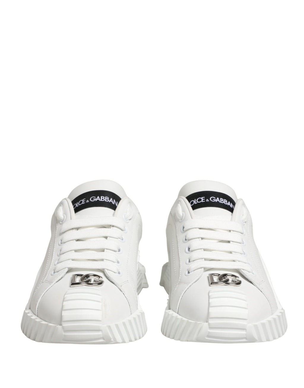 White NS1 Lace Up Low Top Sneakers Shoes