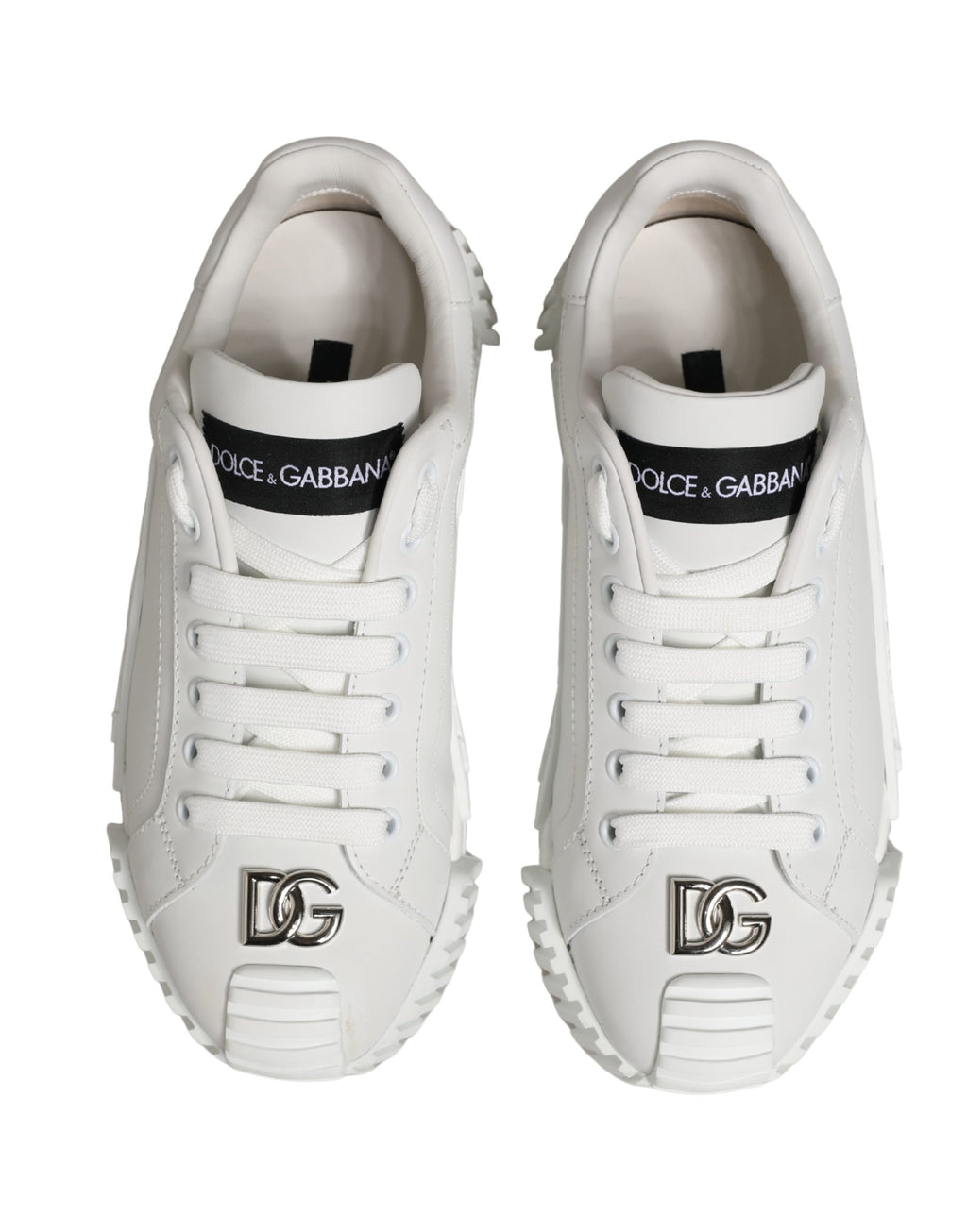 White NS1 Lace Up Low Top Sneakers Shoes