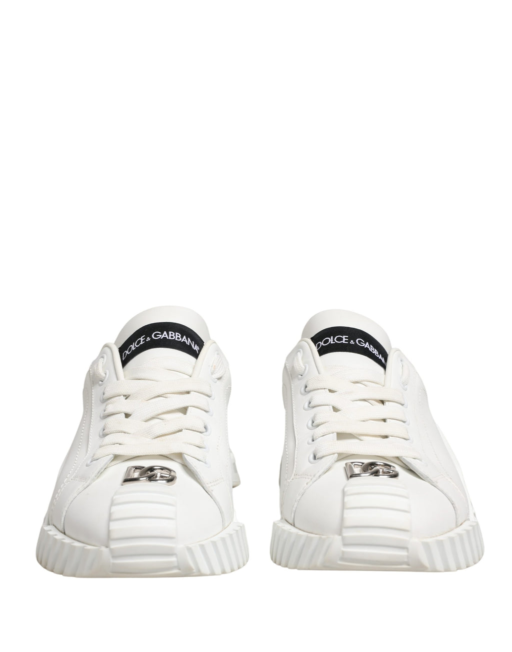 White NS1 Lace Up Low Top Sneakers Shoes