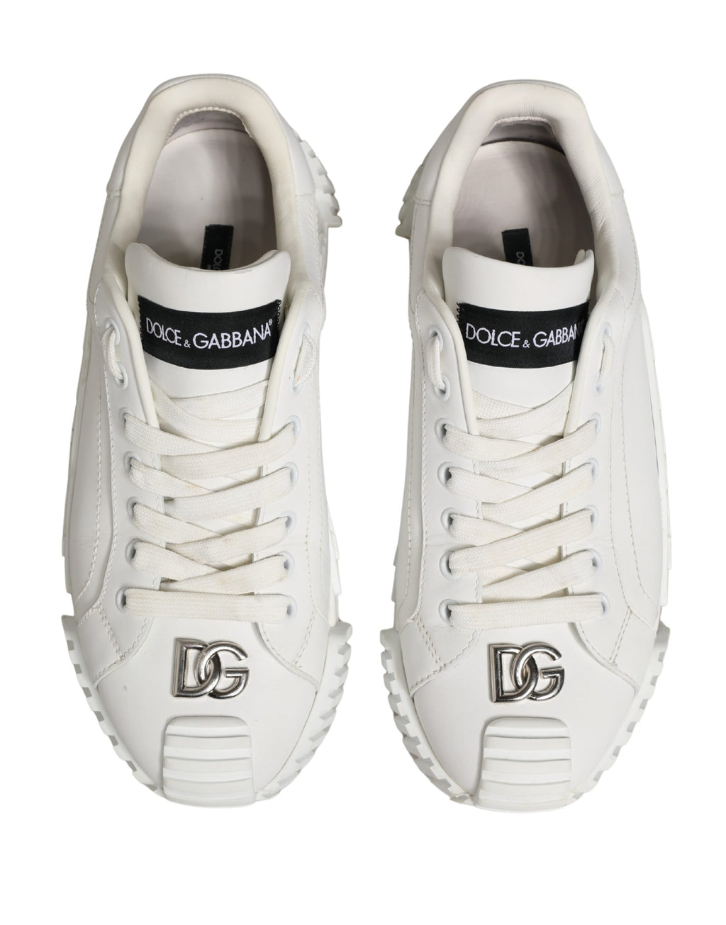 White NS1 Lace Up Low Top Sneakers Shoes