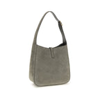 Gray Calf Leather Bos Taurus Shoulder Bag