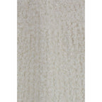 White Viscose Mini Skirt