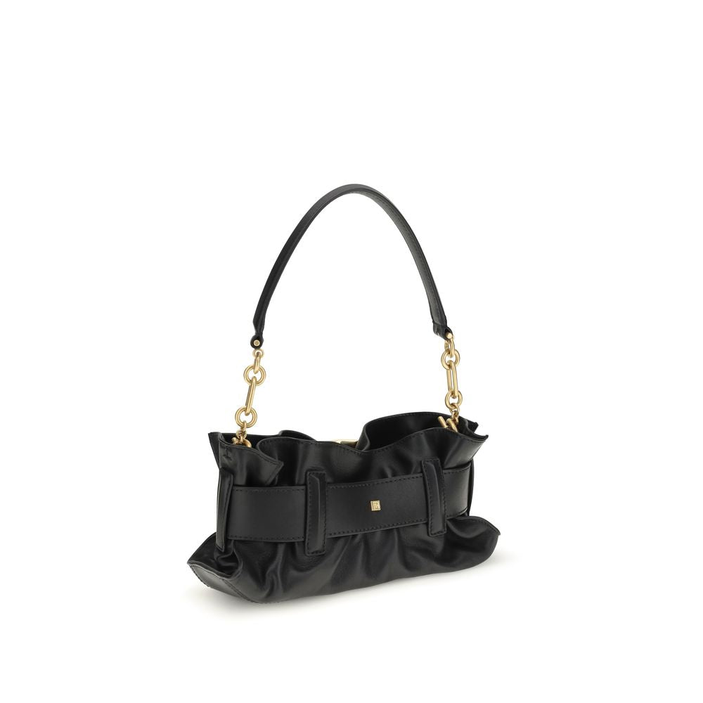 Black Calf Leather Bos Taurus Shoulder Bag