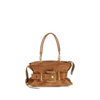 Brown Calf Leather Bos Taurus Handbag
