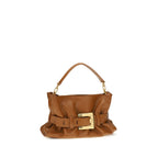 Brown Calf Leather Bos Taurus Shoulder Bag