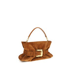 Brown Calf Leather Bos Taurus Handbag