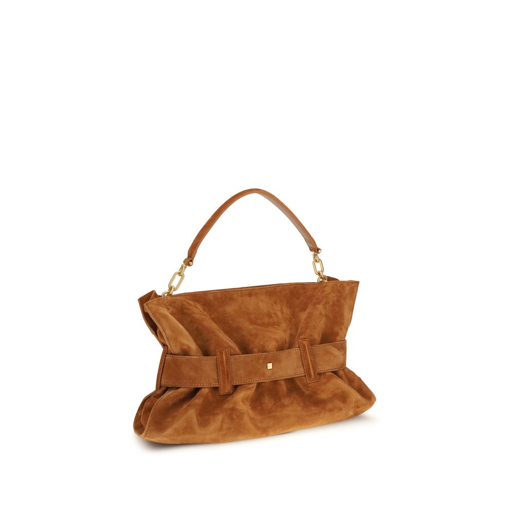 Brown Calf Leather Bos Taurus Handbag