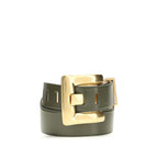 Bicolor Calf Leather Bos Taurus Regular Belt