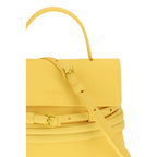 Bicolor Synthetic Handbag