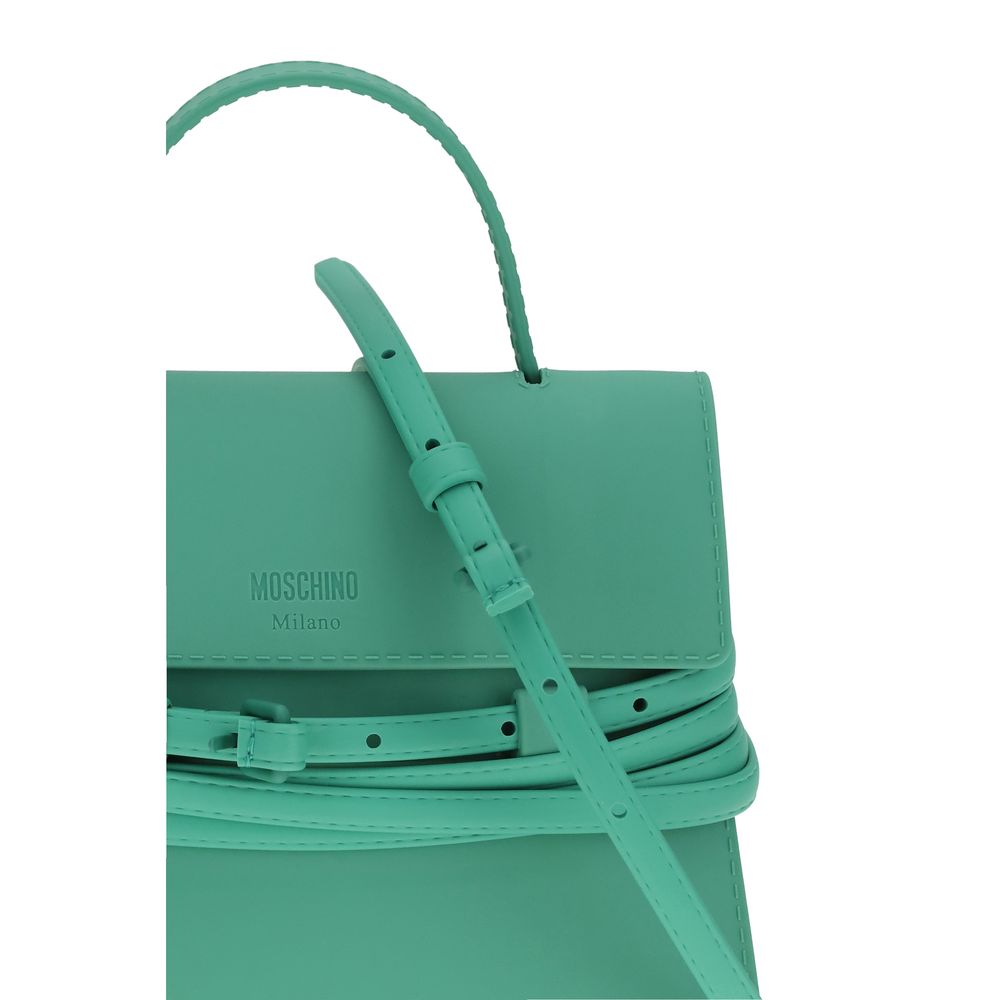 Bicolor Synthetic Handbag